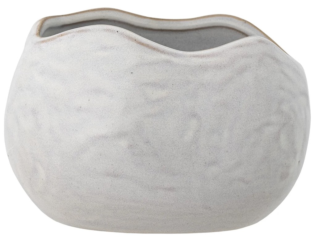 Bloomingville Kameninový obal na kvetináč Pennie 13 cm