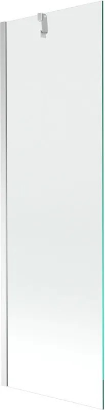 Mexen Next jednokrídlová vaňová zástena 60 x 150 cm, transparentná, chróm - 895-060-000-00-00-01