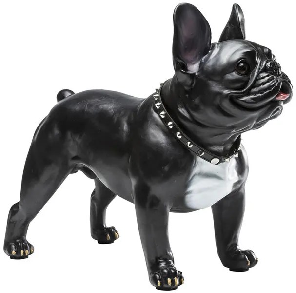 Gangster Dog I dekorácia čierna