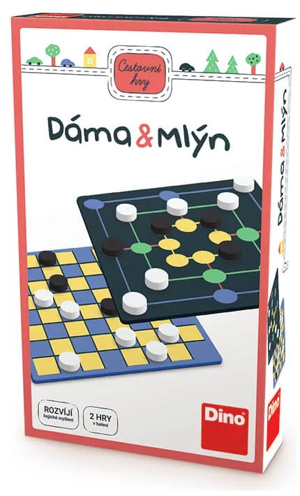DÁMA A MLYN Cestovná hra