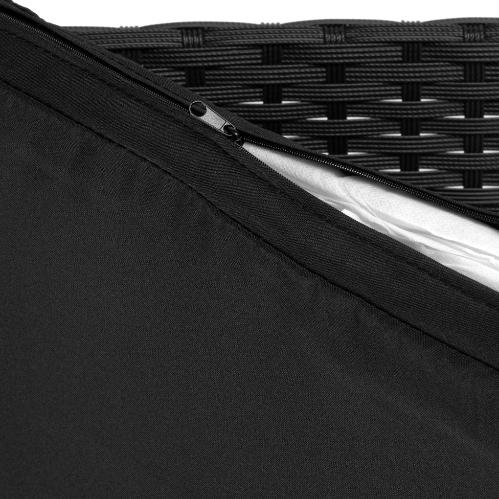 Záhradná zostava Coffi čierna