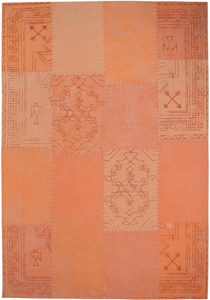 XXXLutz PLOCHO TKANÝ KOBEREC, 120/170 cm viacfarebná, oranžová Kayoom - Online Only bytové doplnky - 005937174202
