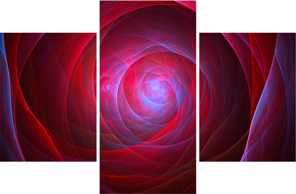 Abstraktný obraz očí (90x60 cm)