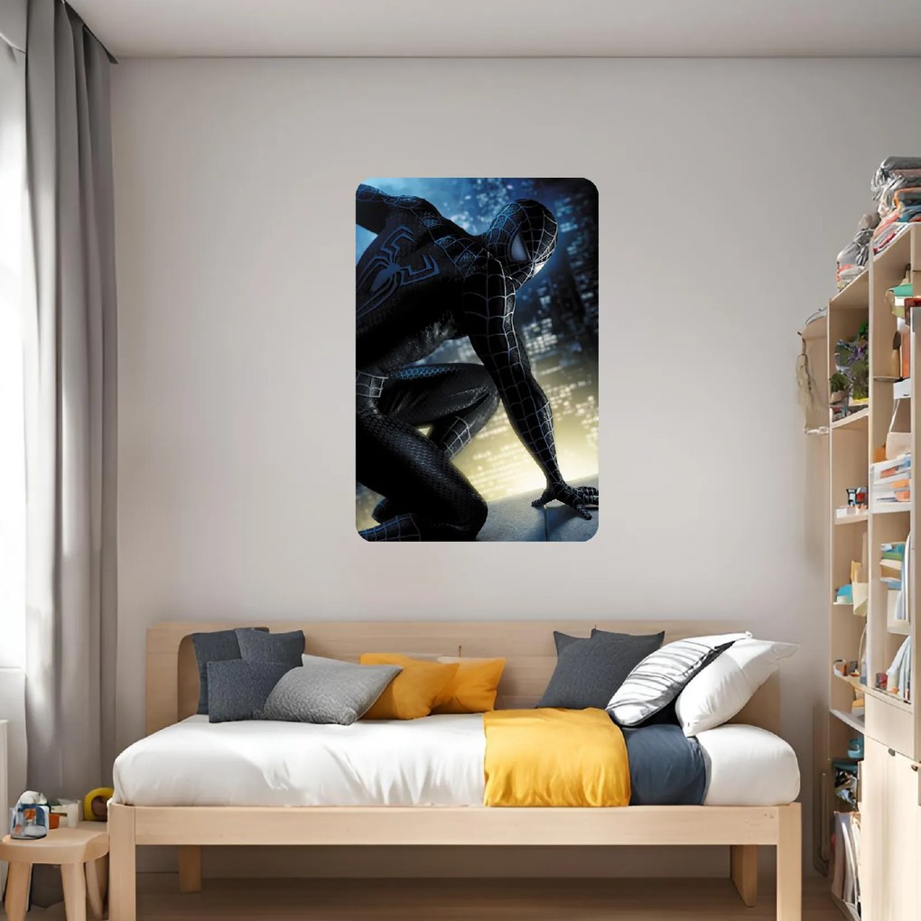 Textilná nálepka na stenu "Spiderman"