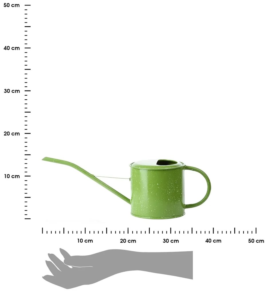 Kanva na polievanie Steli, 1,35 l, zelená