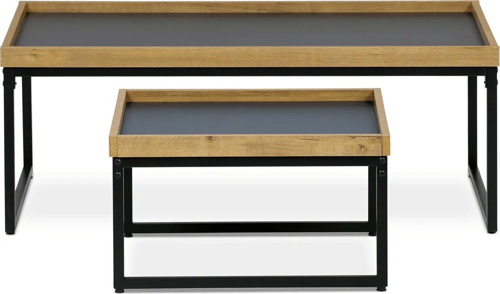 Konferenčný stolík CT-611 OAK Farba: Sivá