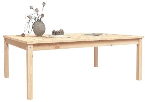 vidaXL Záhradný stolík 121x82,5x45 cm borovicový masív-
