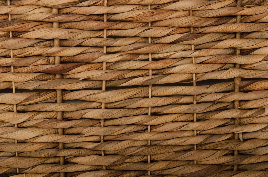 Truhla WANDA, vodný hyacint, šírka 50 cm, natur