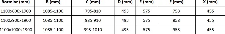 Mexen Omega, sprchovací kút s posuvnými dverami 110 (dvere) x 90 (stena) cm, 8mm číre sklo, čierny profil + slim sprchová vanička biela s čiernym sifónom, 825-110-090-70-00-4010B