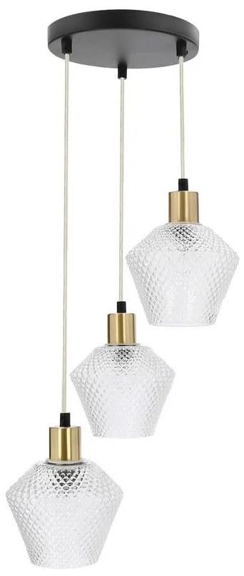 Luster na lanku GRENIKO 3xE14/40W/230V