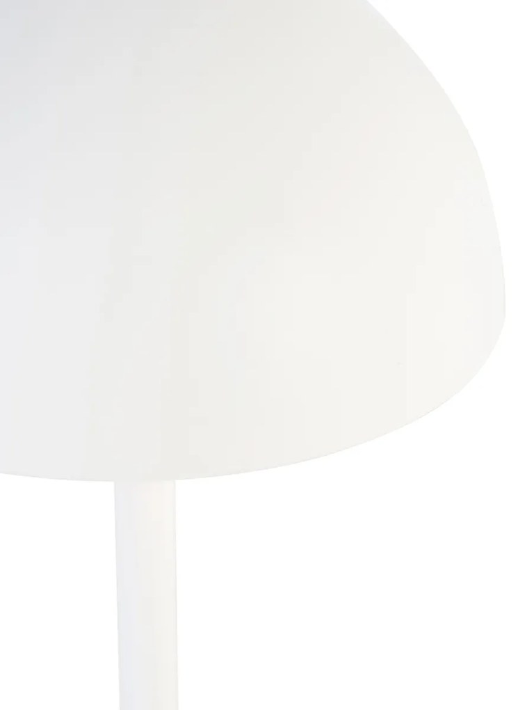 Stolná lampa biela vrátane LED dobíjacieho a 3-stupňového dotykového stmievača - Maureen