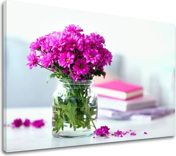 Obraz na stenu RUŽOVÉ KVETY_151-11