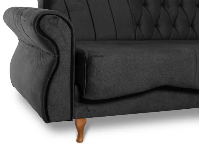 Pohovka Panama 3, sivá (Monolith 97)