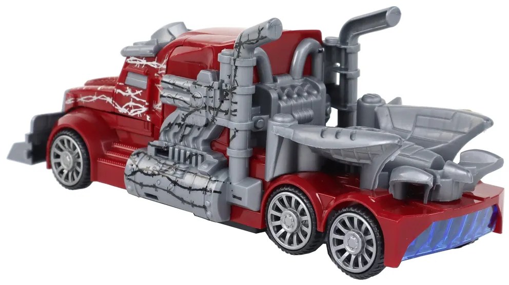 Lean Toys Transformer kamión 2v1 - červený