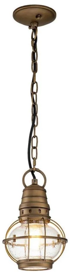 Kichler KL-BRIDGEPOINT8S-NBR - Vonkajší luster BRIDGEPOINT 1xE27/60W/230V IP44