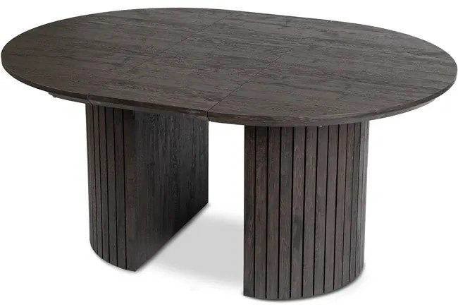 Rozkladací jedálenský stôl Jack 120-160cm MDF Tmavý dub