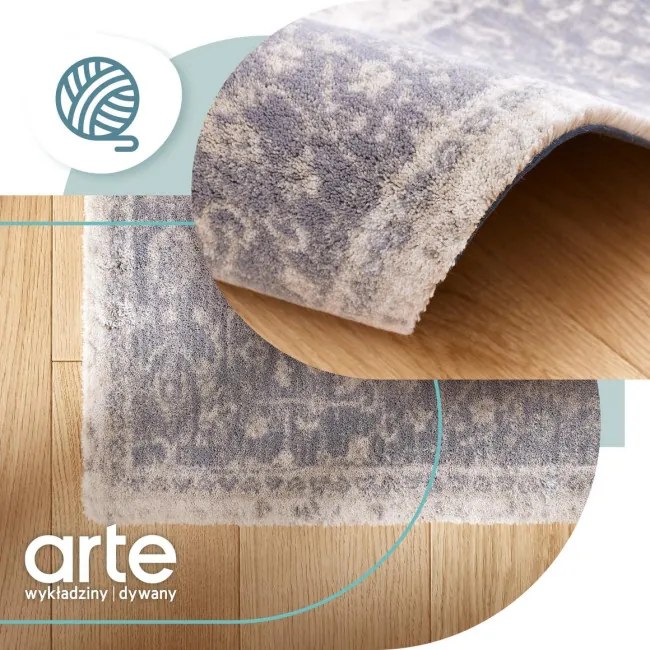 Koberec Agnella Agnus Claudine biely