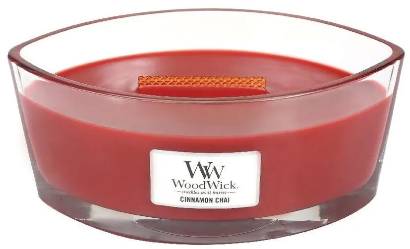 Woodwick Cinnamon Chai, sviečka loď 453.6 g