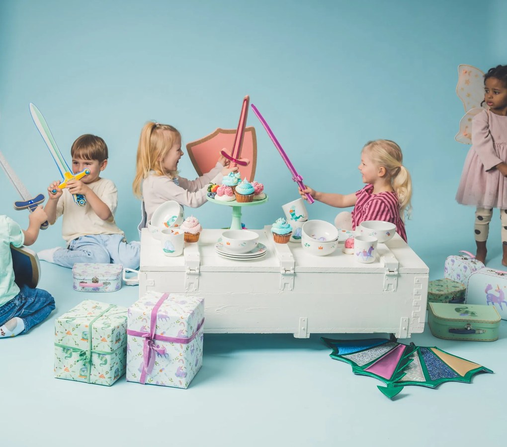 Bella Rose Detská porcelánová miska Drak 400 ml