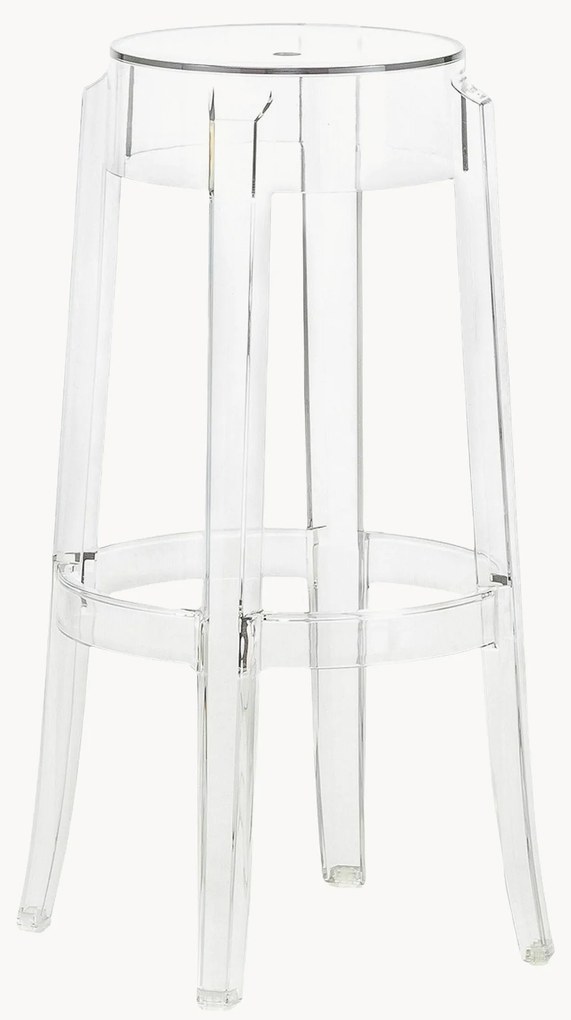 Dizajnová barová stolička Charles Ghost