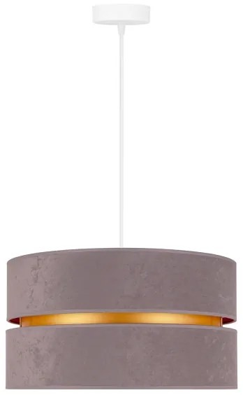 Duolla - Luster na lanku DUO 1xE27/15W/230V pr. 40 cm šedá