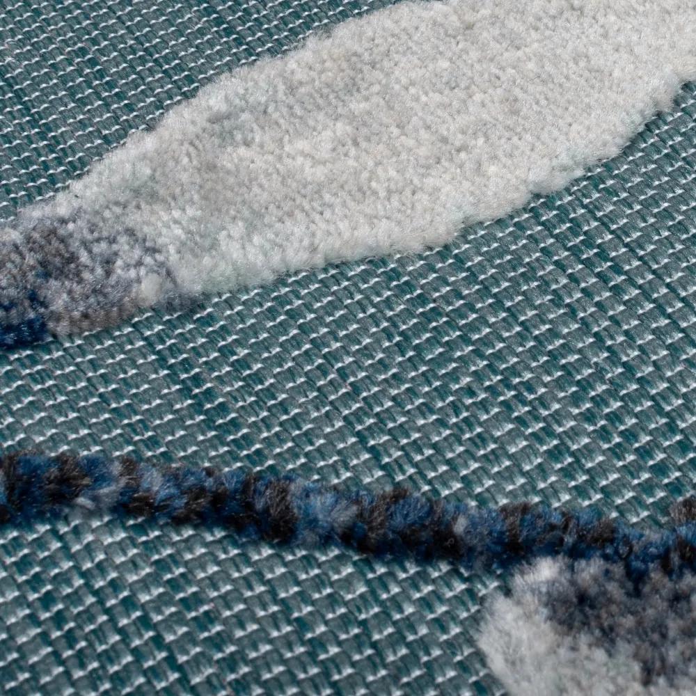 Flair Rugs koberce Kusový koberec Plaza Willow Blue – na von aj na doma - 160x230 cm
