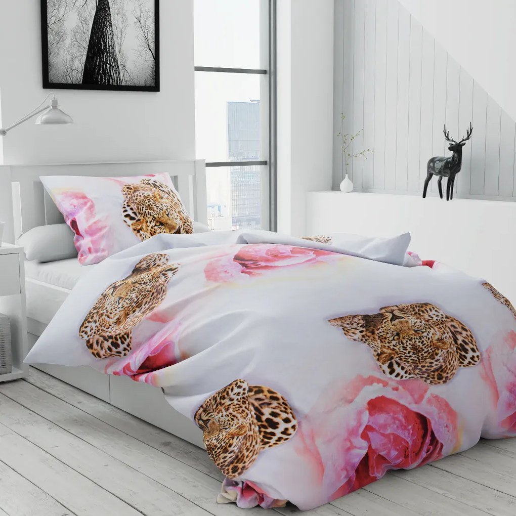 Francúzske obliečky z mikrovlákna ELMERCADO krémové Rozmer obliečky: 2 ks 80 x 80 cm | 200 x 220 cm