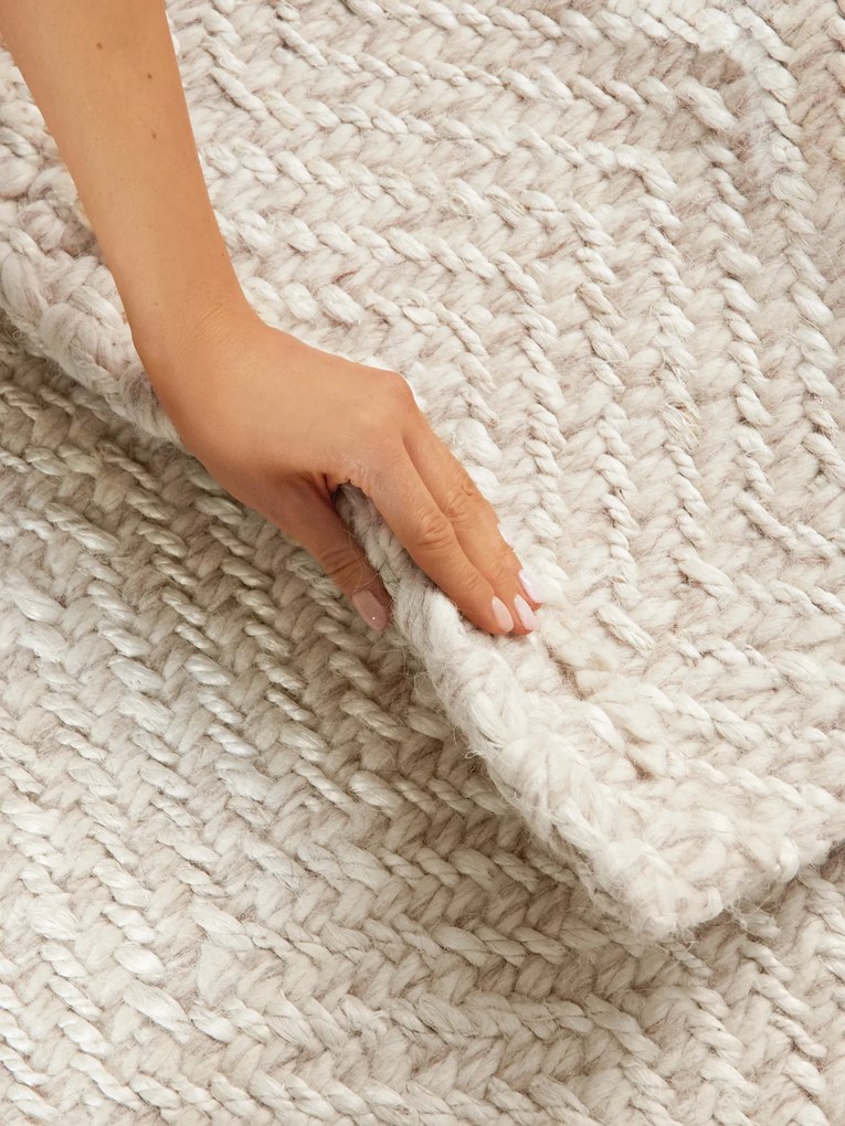 ELLE Decoration, Koberec behúň Majoli 106238 White z kolekcie Elle, 80x200, biela, chodba / predsieň