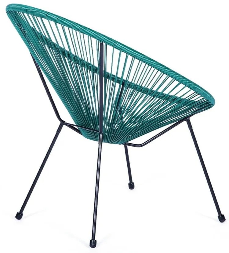 Zelené kovové/plastové záhradné kreslo Avocado Comfort – Bonami Selection