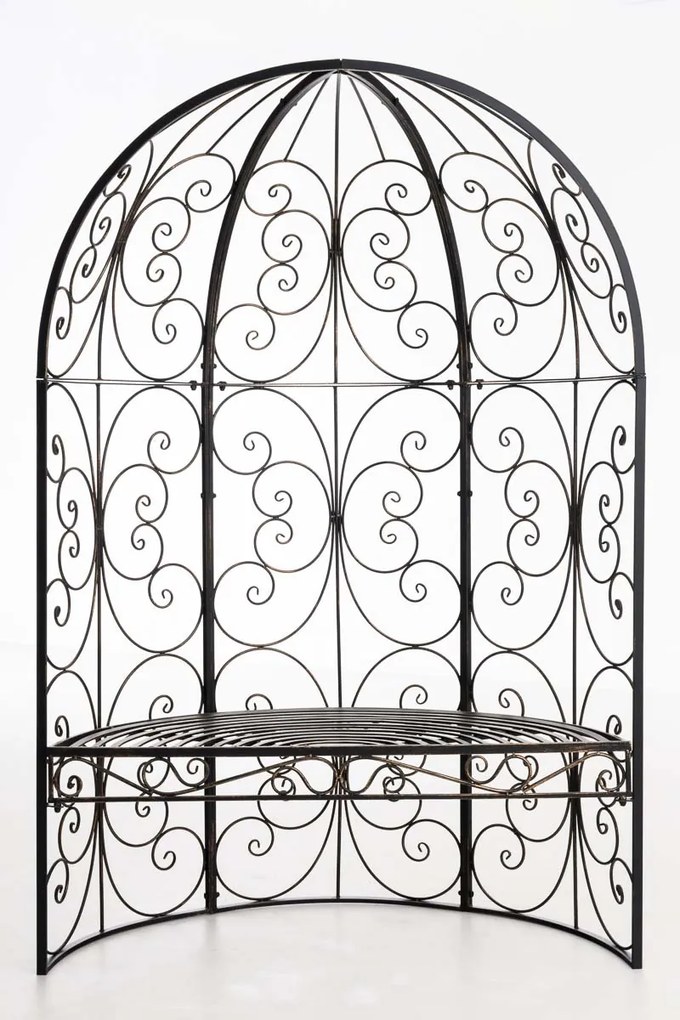 Oblúk na ruže Rosie s lavičkami - Bronzová