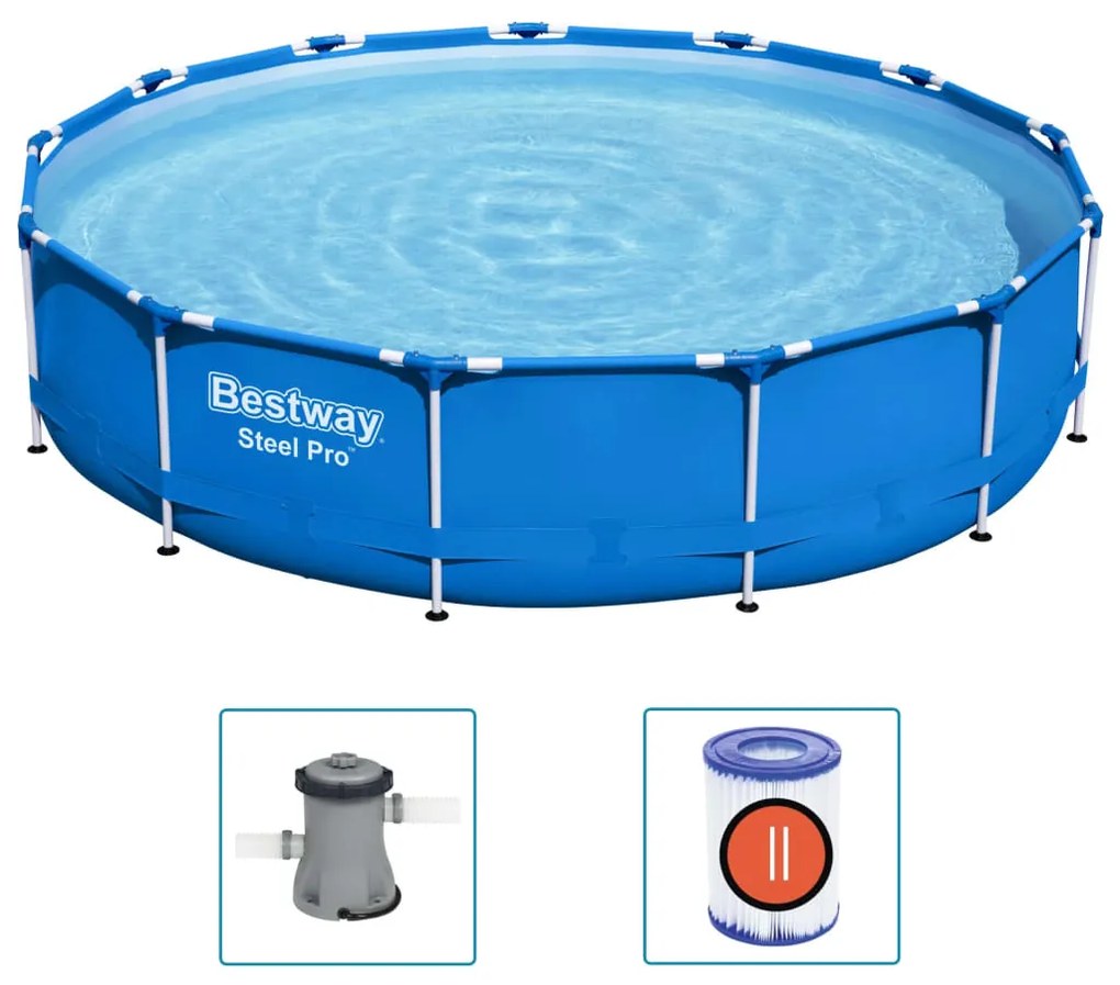 Bestway Steel Pro Rámový bazén 396x84 cm