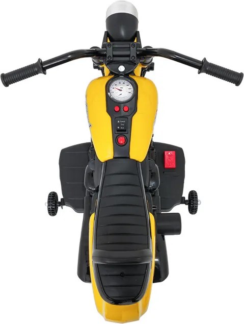 Elektrická motorka STAR žltá