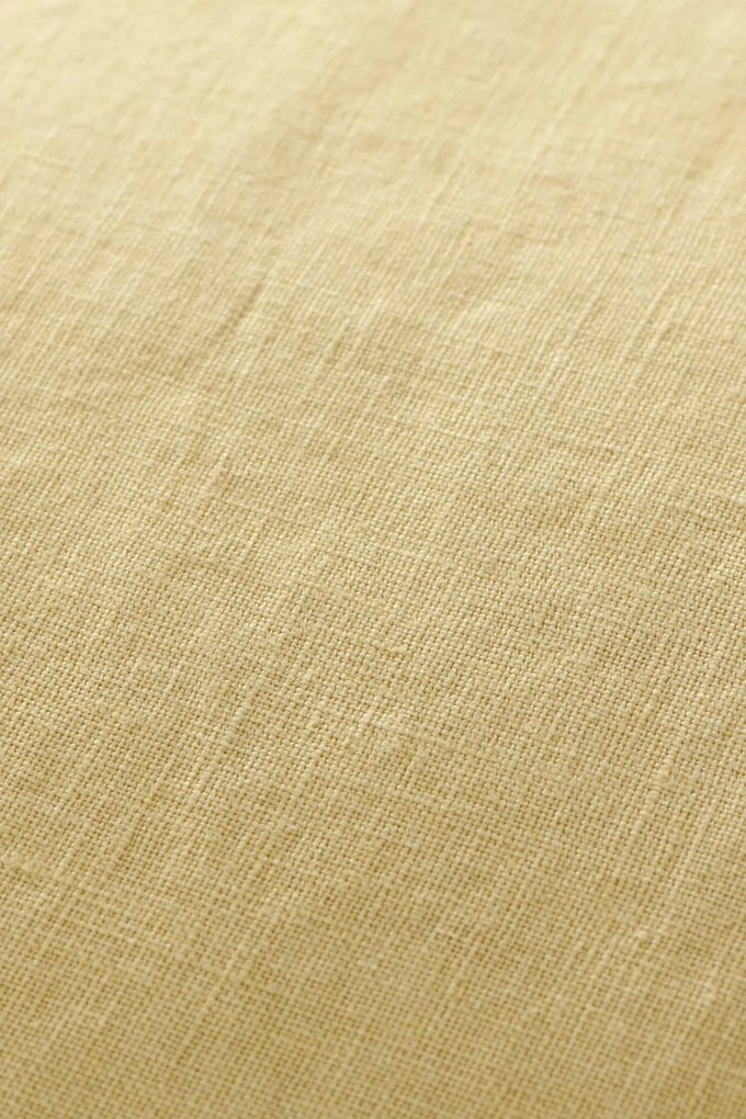 Ib Laursen Ľanová obliečka na vankúš Lemon Drop 50 × 50 cm