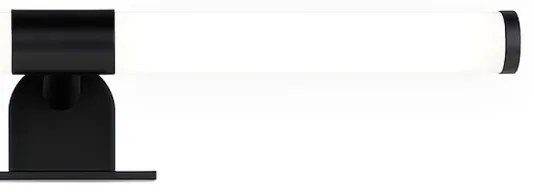 LED kúpeľňové osvetlenie zrkadla APA LED/6W/230V 40 cm IP44 čierne