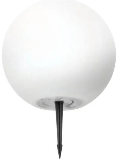 LED RGBW stmievateľná solárna lampa LED/5W/3,7V 3000K IP54 pr. 40 cm