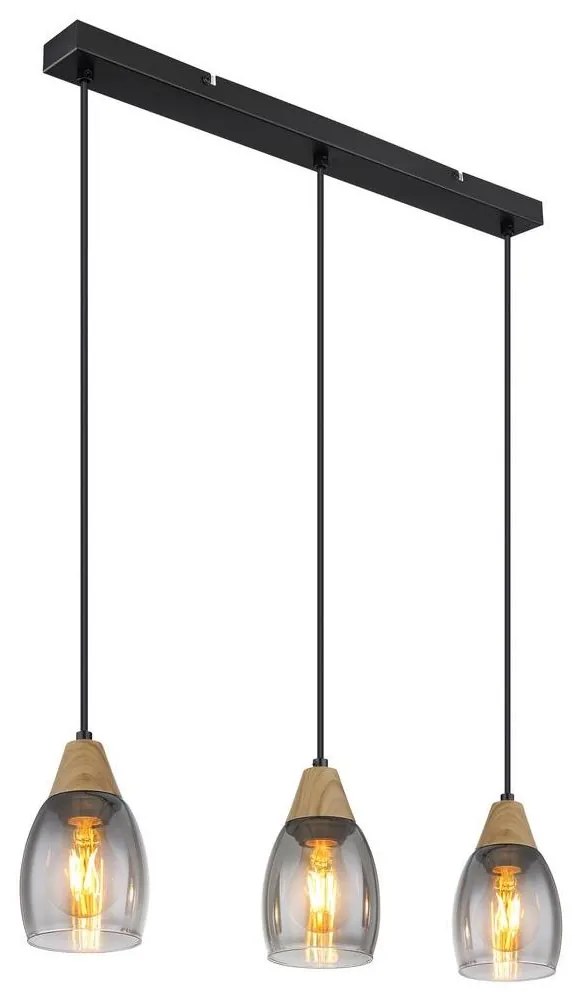 Globo 15706-3H - Luster na lanku REID 3xE27/15W/230V