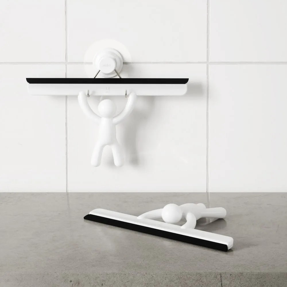 Biela stierka s držiakom 26 cm Buddy – Umbra