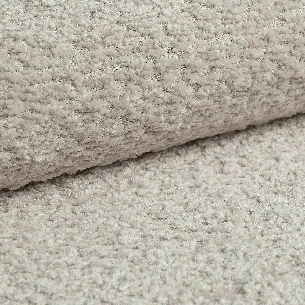 Béžová čalúnená dvojlôžková posteľ s úložným priestorom s roštom 200x200 cm Mount – Micadoni