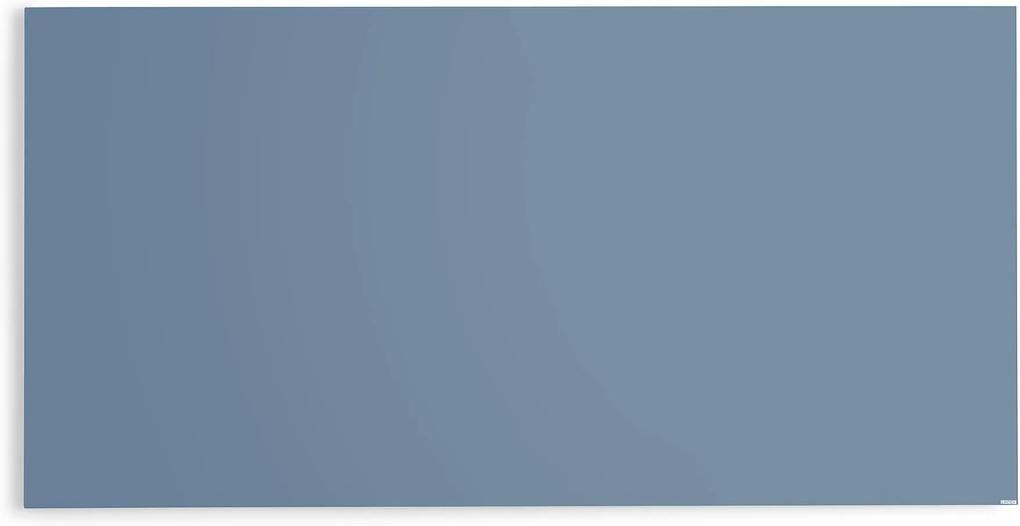 Sklenená magnetická tabuľa Stella, 2000x1000 mm, pastelová modrá