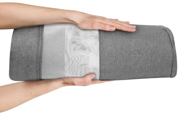 Lionelo - Detská postieľka 3v1 LEONIE PLUS sivá