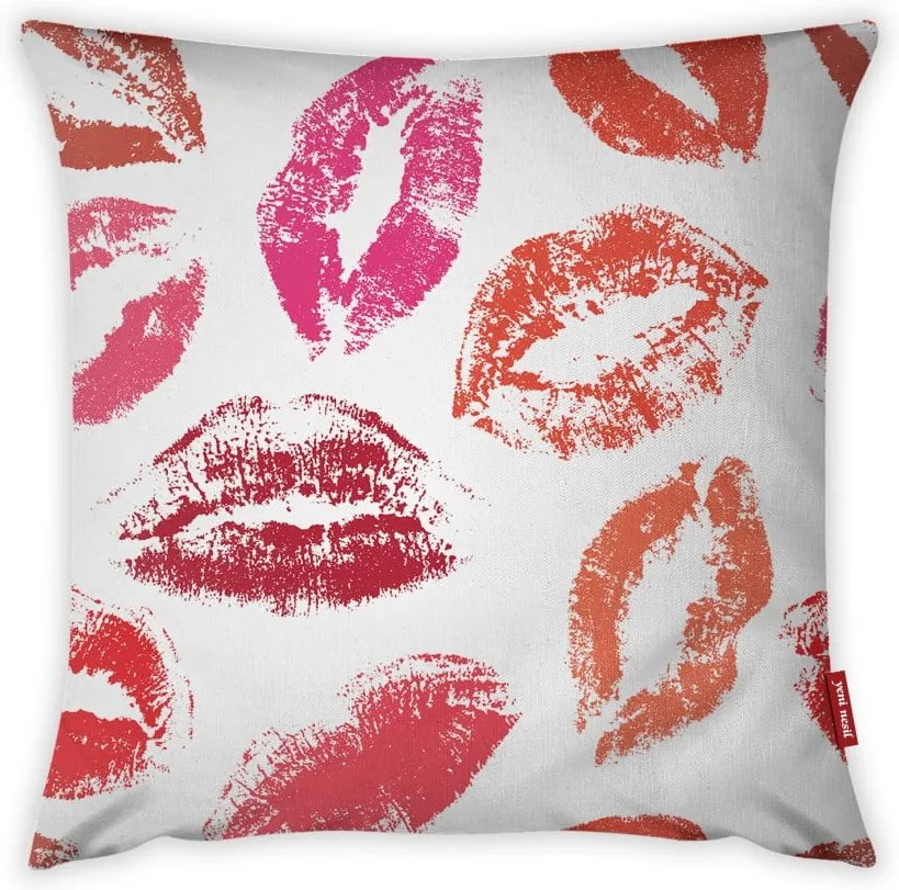 Obliečka na vankúš Vitaus Kiss Me, 43 × 43 cm