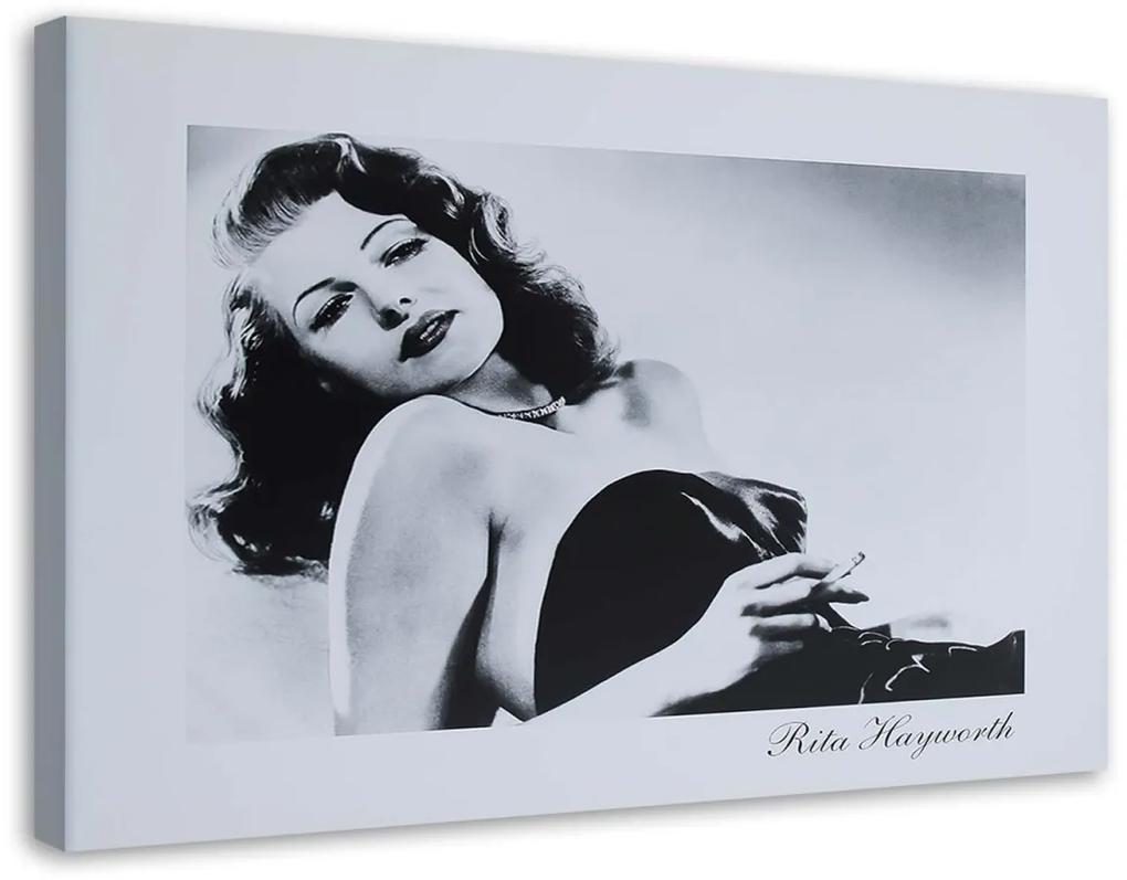 Obraz na plátně Rita Hayworth Herečka - 100x70 cm