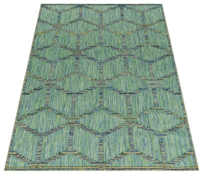 Ayyildiz koberce Kusový koberec Bahama 5151 Green – na von aj na doma - 140x200 cm