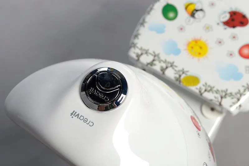 CREAVIT CREAVIT, KID detské WC kombi vr.nádržky, zadný odpad, farebná potlač, CK311.400.0F