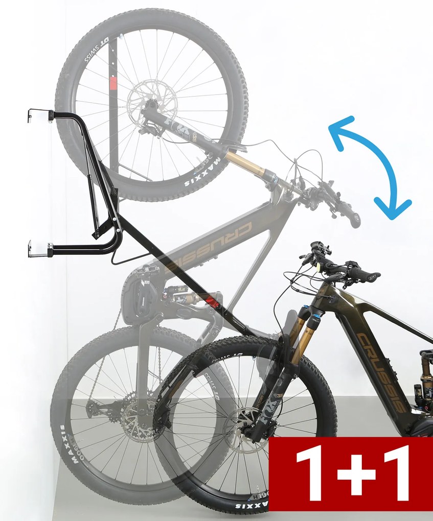 Otočný držiak na elektrobicykle UpBike so zdvíhacím mechanizmom 1+1 ZADARMO