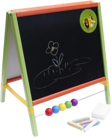 3toysm Inlea4Fun Detská kresliaca tabuľa Inlea4Fun TABLE stolná obojstranná - farebná 12980