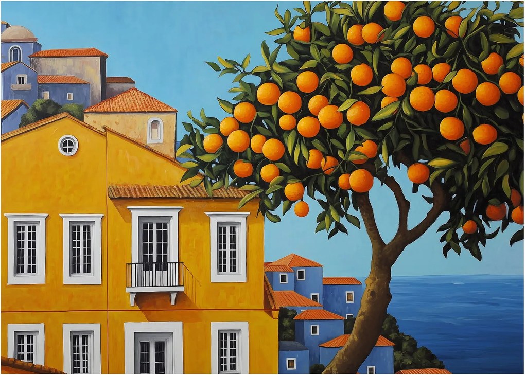 Obraz - Pomarančovník (70x50 cm)
