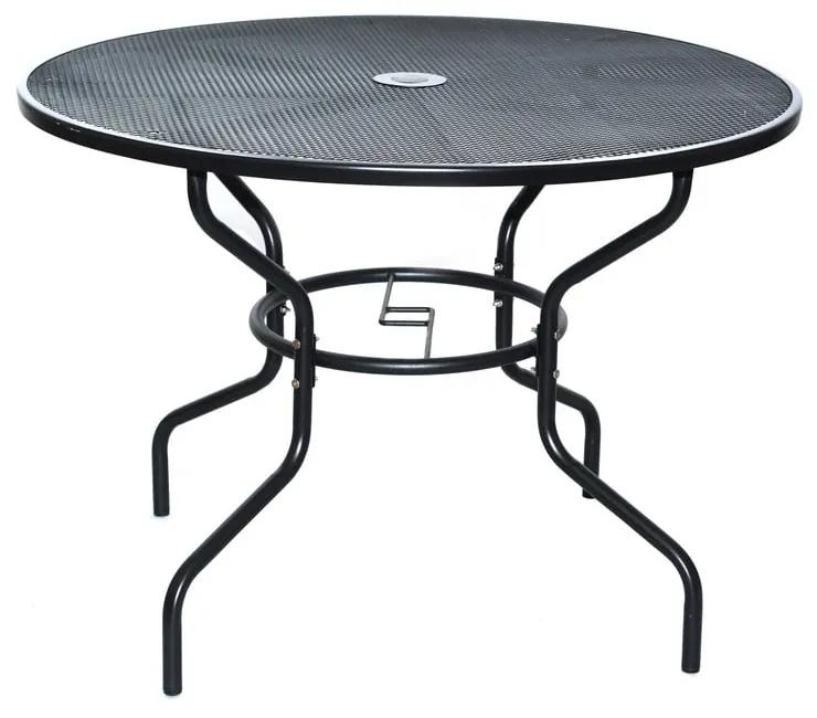 Kovový okrúhly záhradný jedálenský stôl ø 106 cm - Rojaplast