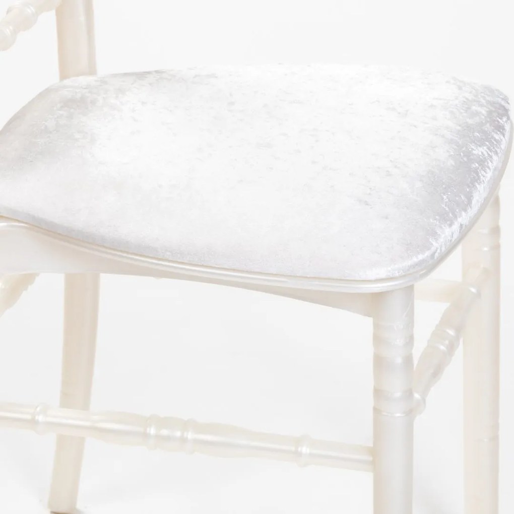 CHIAVARI PLASTIC PLASTOVÁ SVADOBNÁ STOLIČKA white