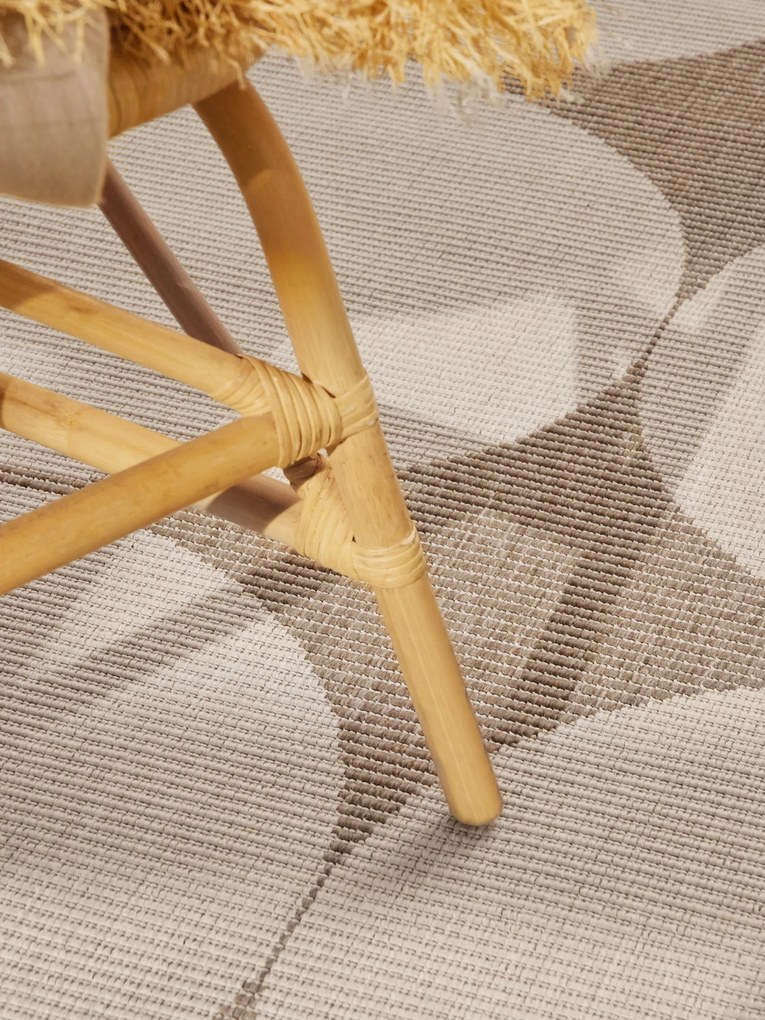 Kusový koberec Duet Bowen 106245 Beige/White - na von aj na doma, 120x170, béžová, chodba / predsieň, NORTHRUGS